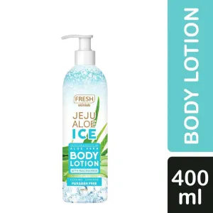 Fresh Jeju Aloe Cooling And Soothing Ice Body Lotion 400ml