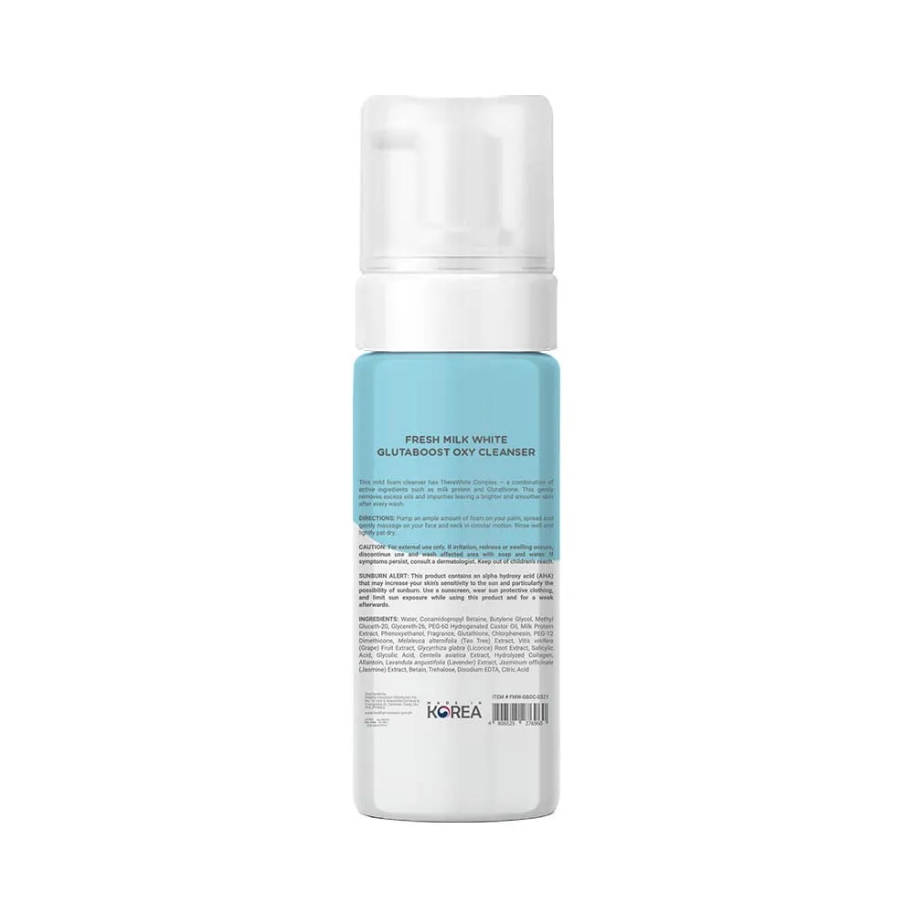 Fresh Skinlab Milk White Glutaboost Oxy Cleanser 100ml