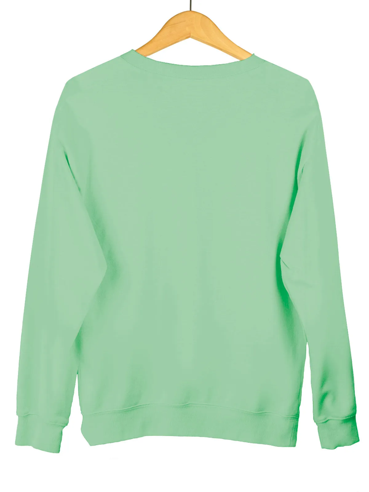 Frosted Mint Plain Sweatshirt