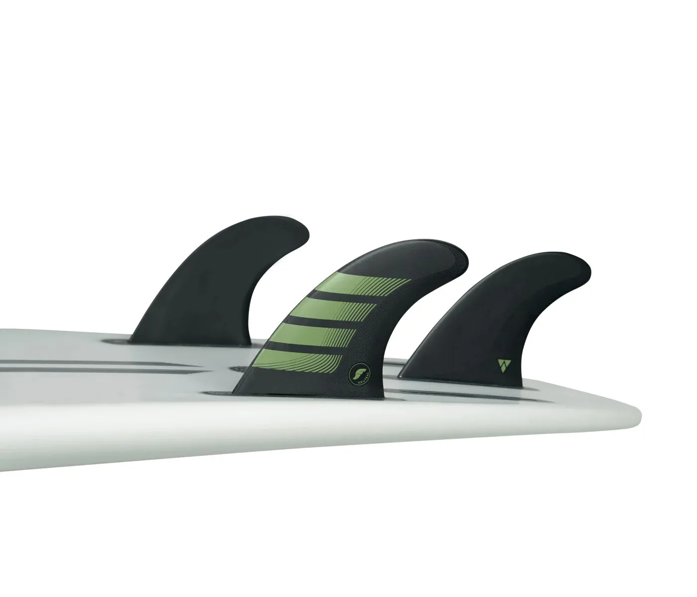 Futures F8 Alpha Thruster Fins Carbon/Olive