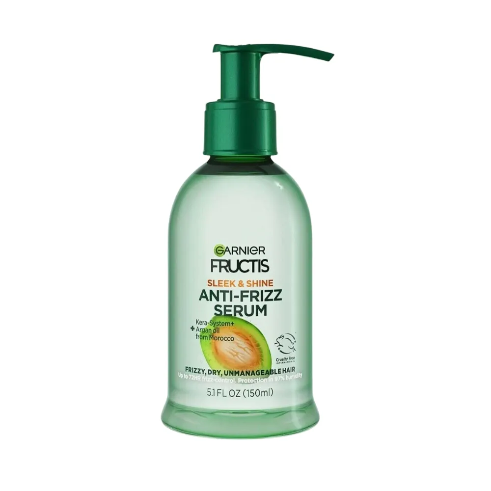 Garnier Fructis Sleek & Shine Anti-Frizz Serum 5.1 Fl Oz