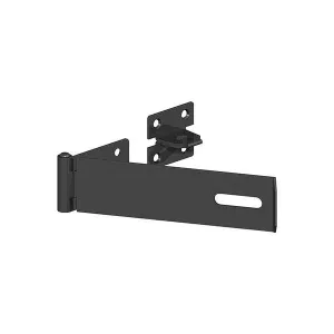 Gatemate - Hasp & Staple-4" Black