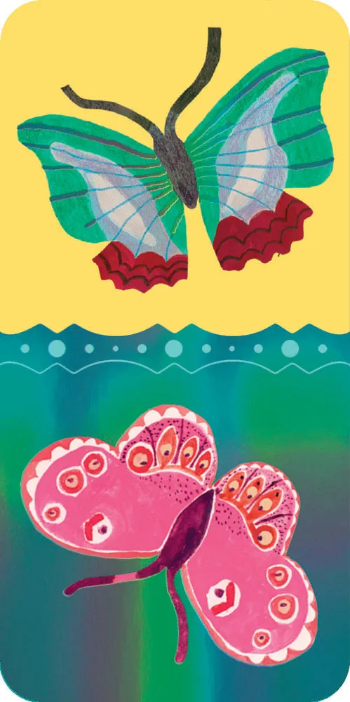 Giant Shiny Butterfly Dominoes