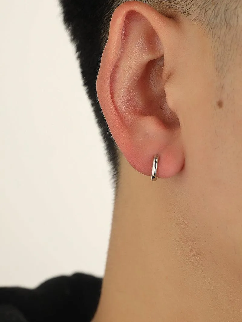 Glossy Hoop Earrings