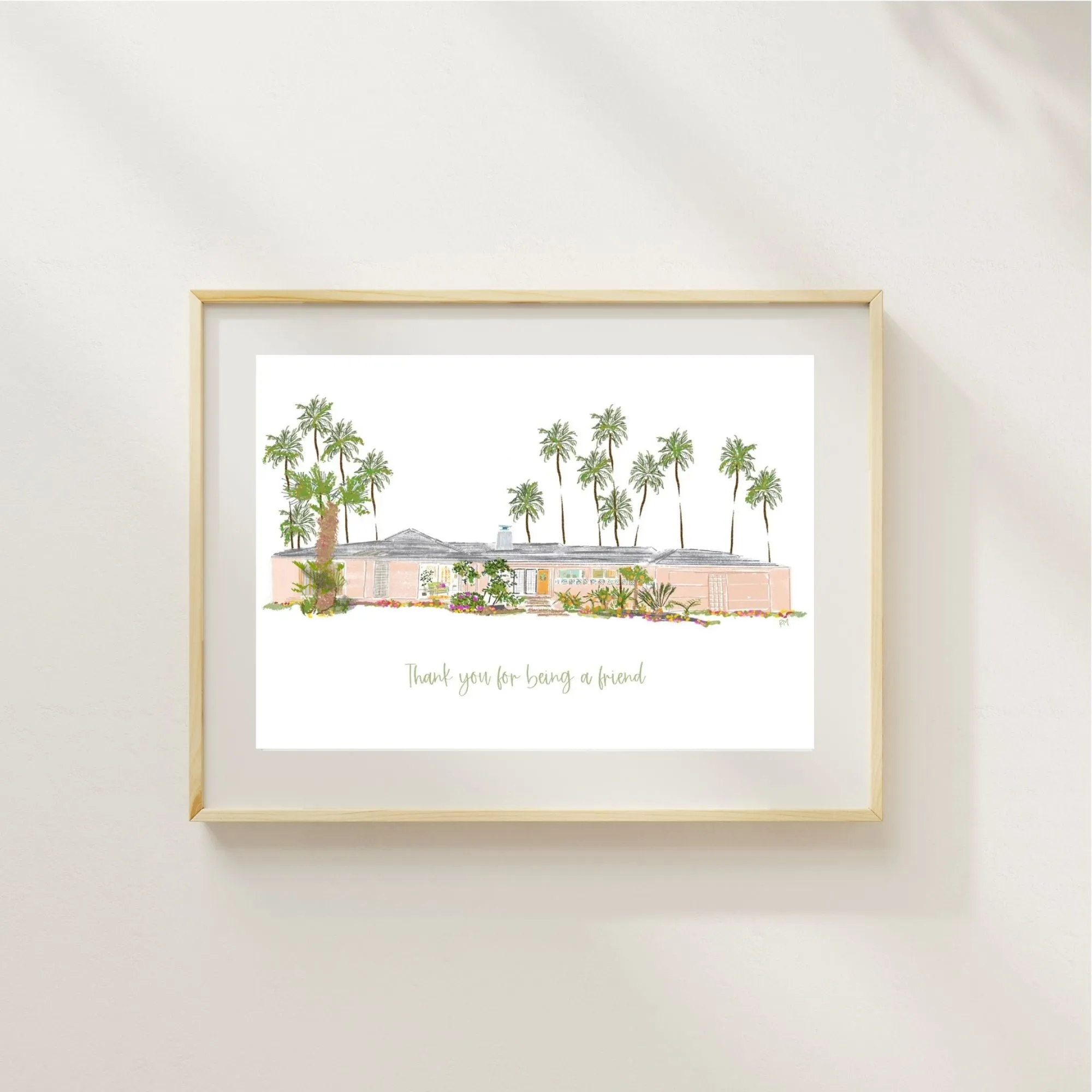 GOLDEN GIRLS HOME - Art Print