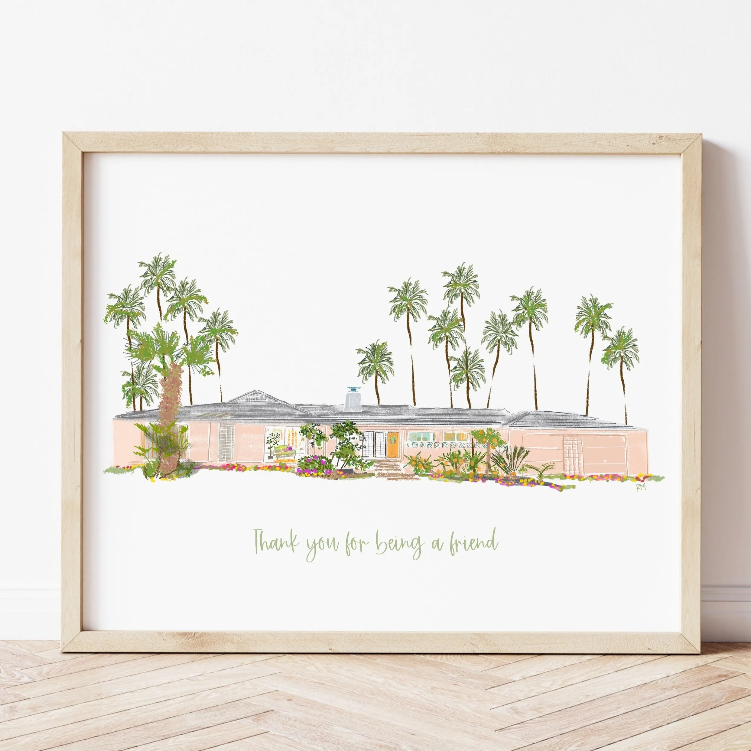 GOLDEN GIRLS HOME - Art Print
