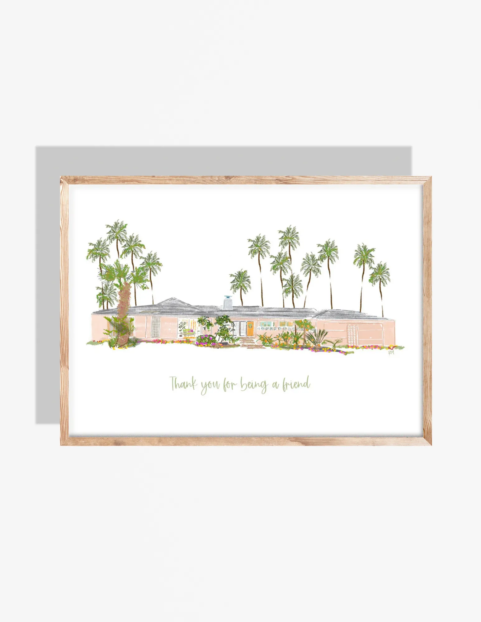 GOLDEN GIRLS HOME - Art Print