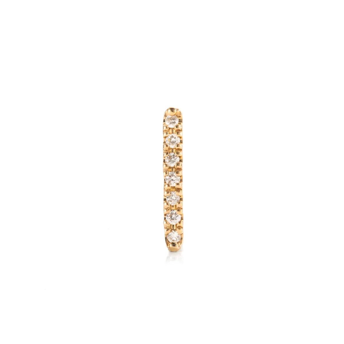 GOSSAMER Diamond Staple Earring