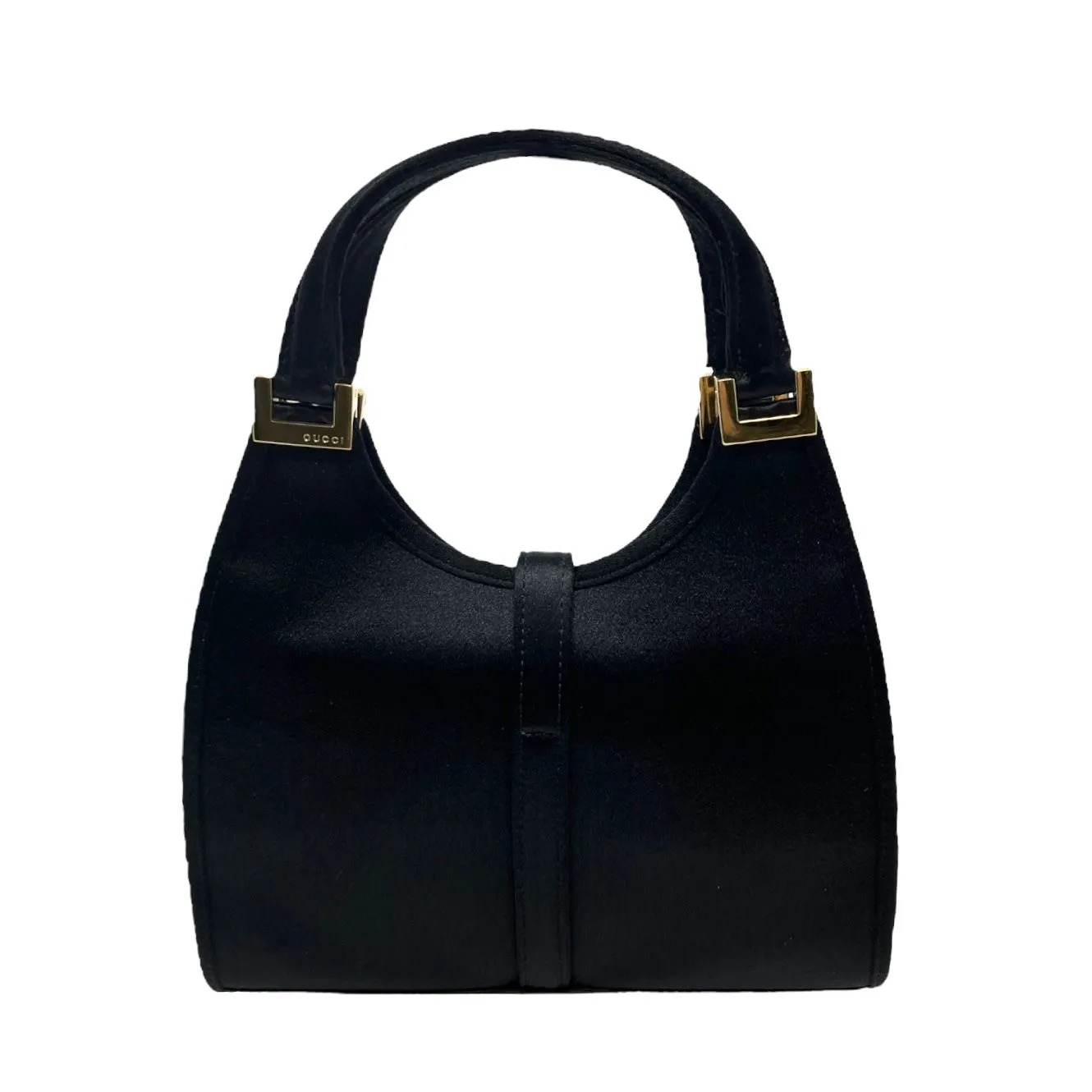 Gucci Black Satin Mini Jackie Bag
