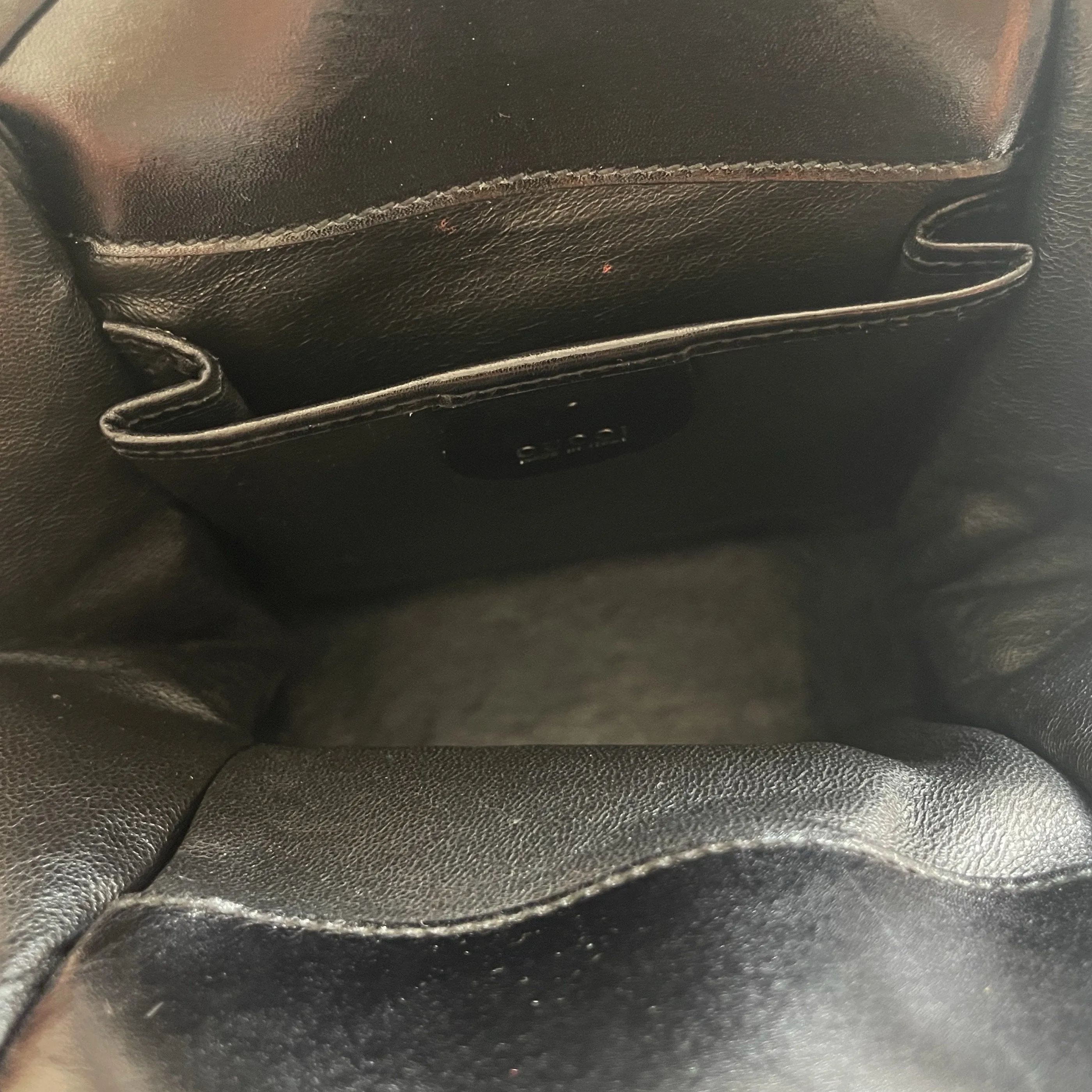 Gucci Cow Print Calf Hair Shoulder Bag