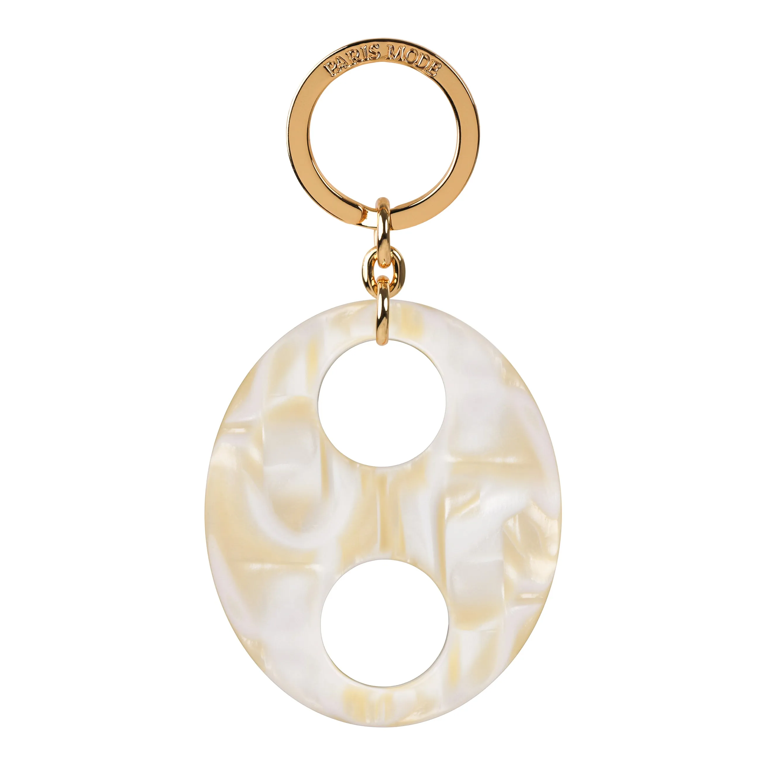 Haricot Large White Alba Keyring