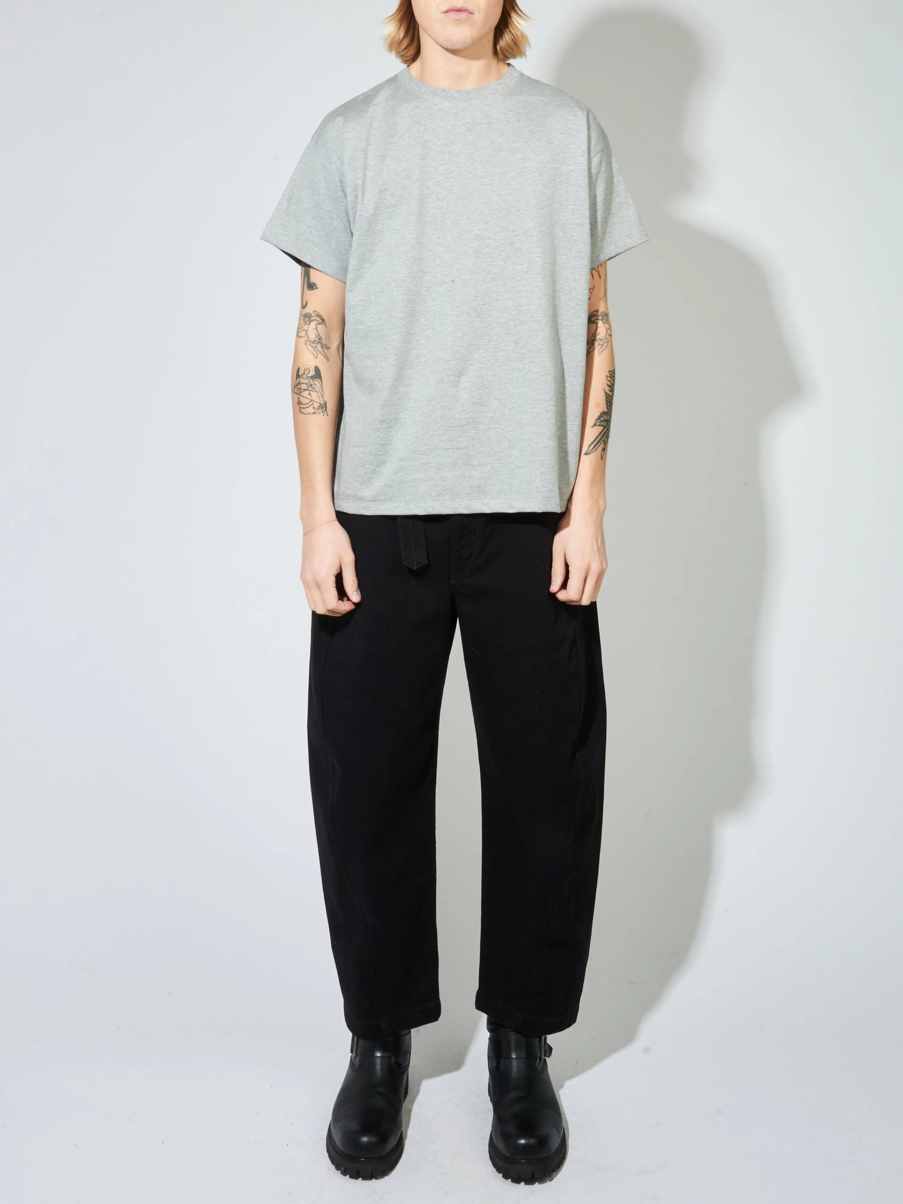 Heather Grey Staple Tee