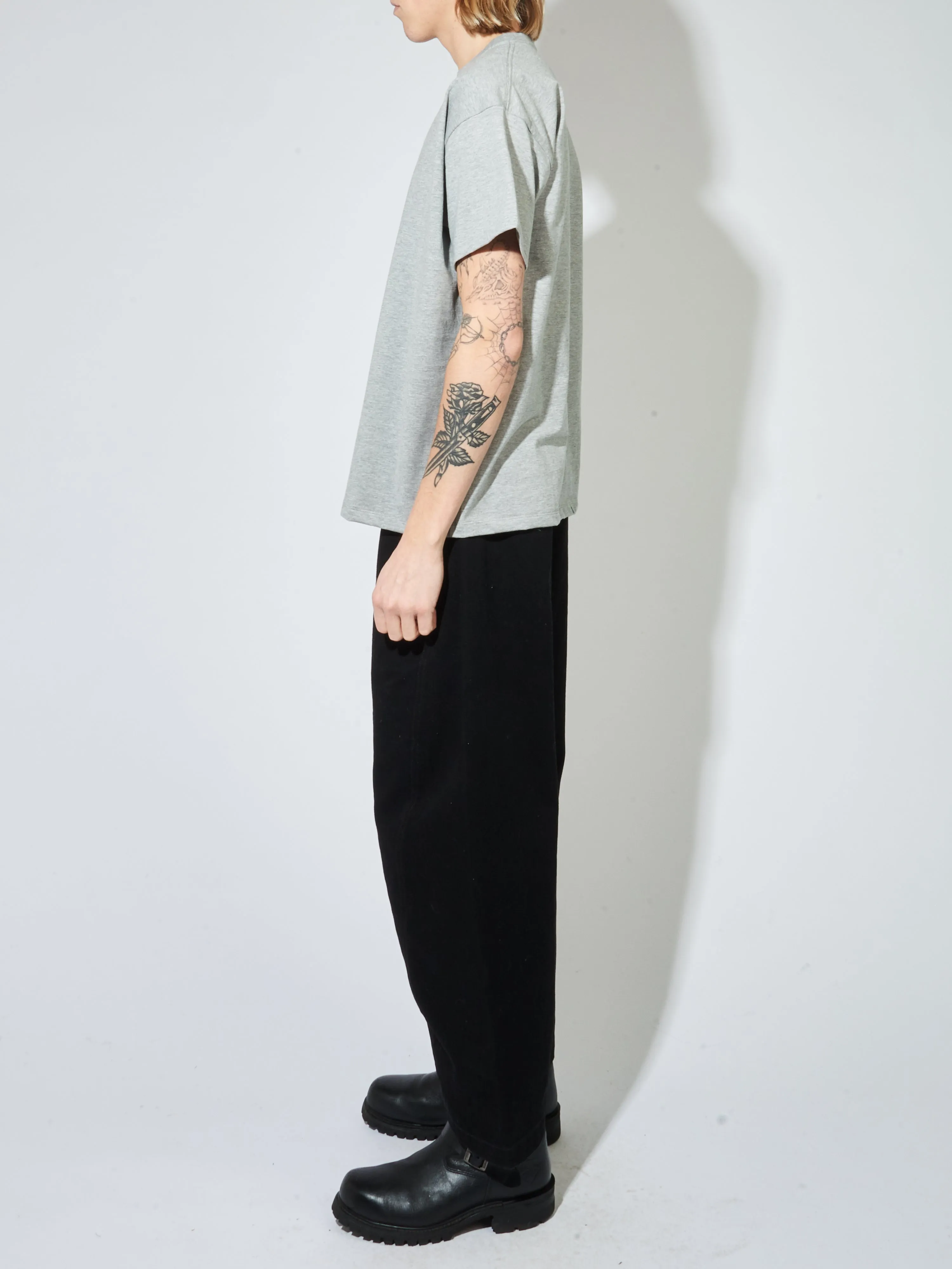 Heather Grey Staple Tee