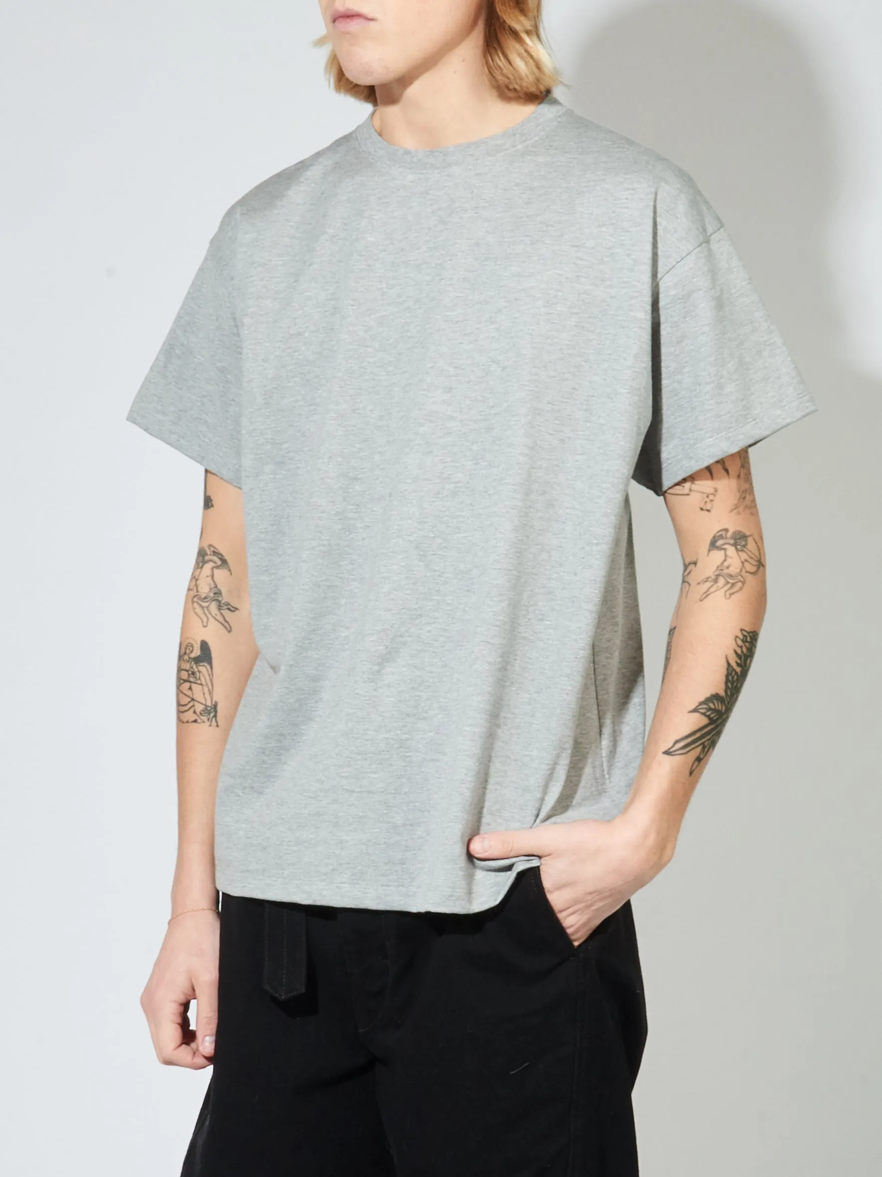 Heather Grey Staple Tee