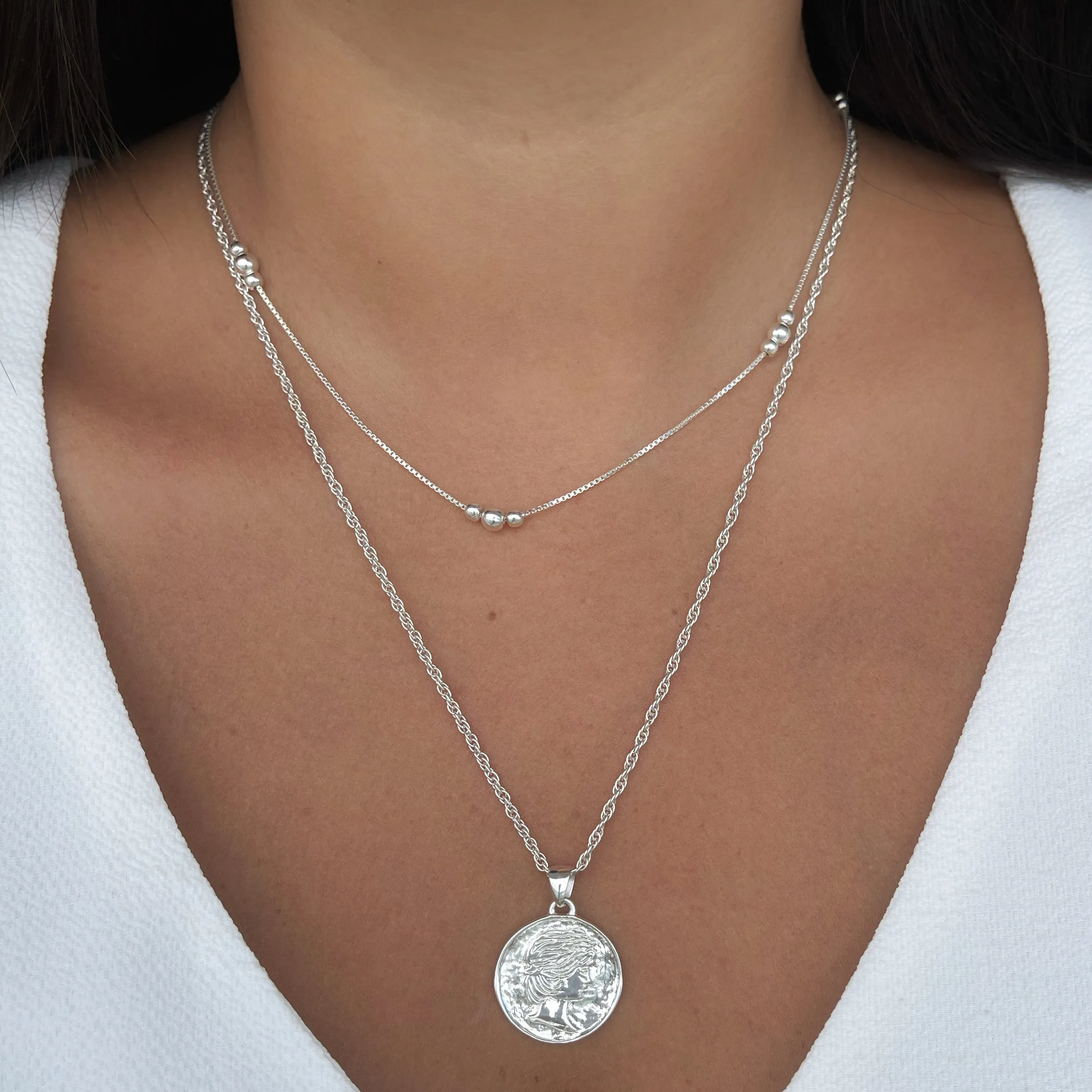 HERA NECKLACE/SILVER