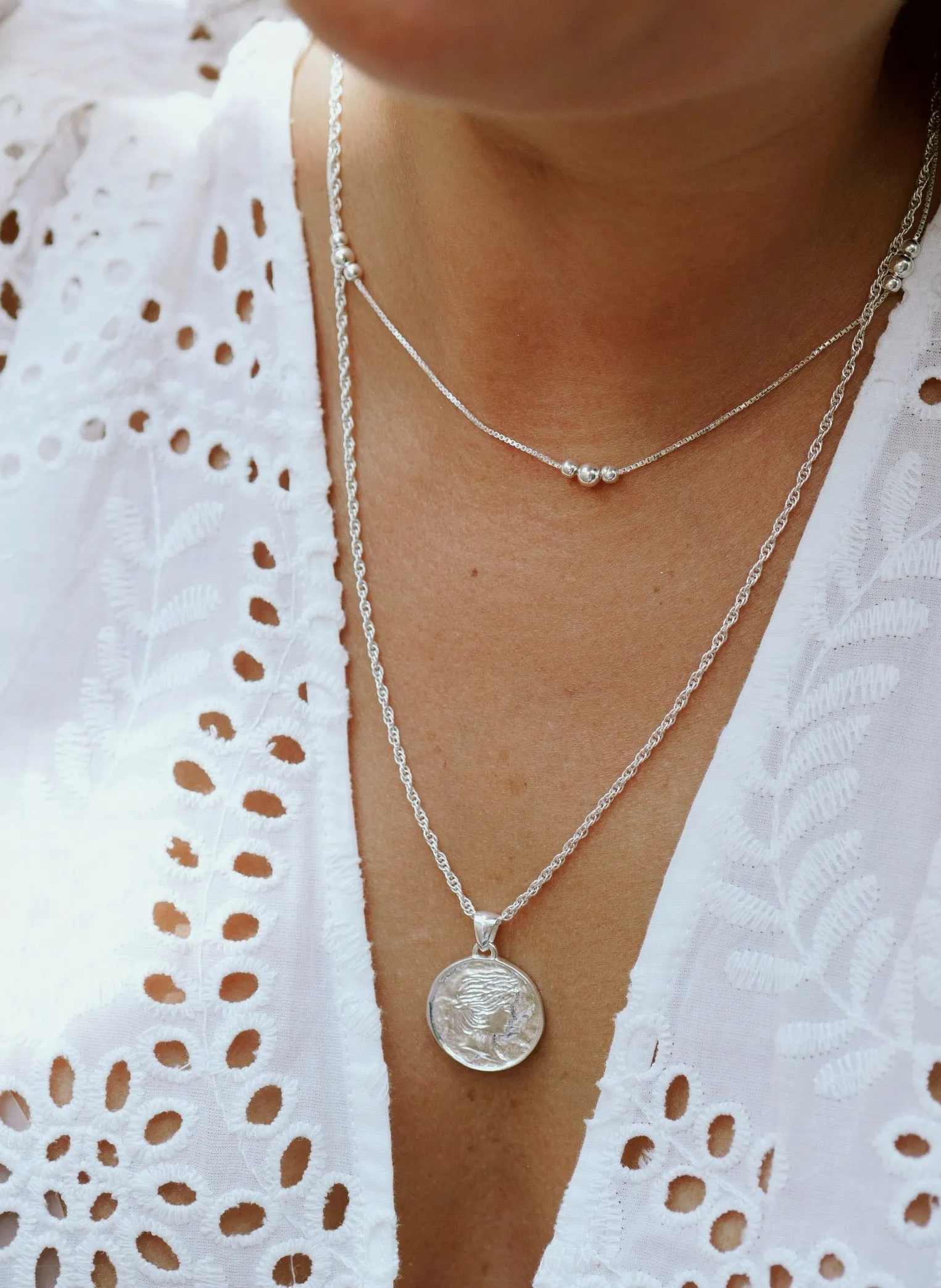 HERA NECKLACE/SILVER