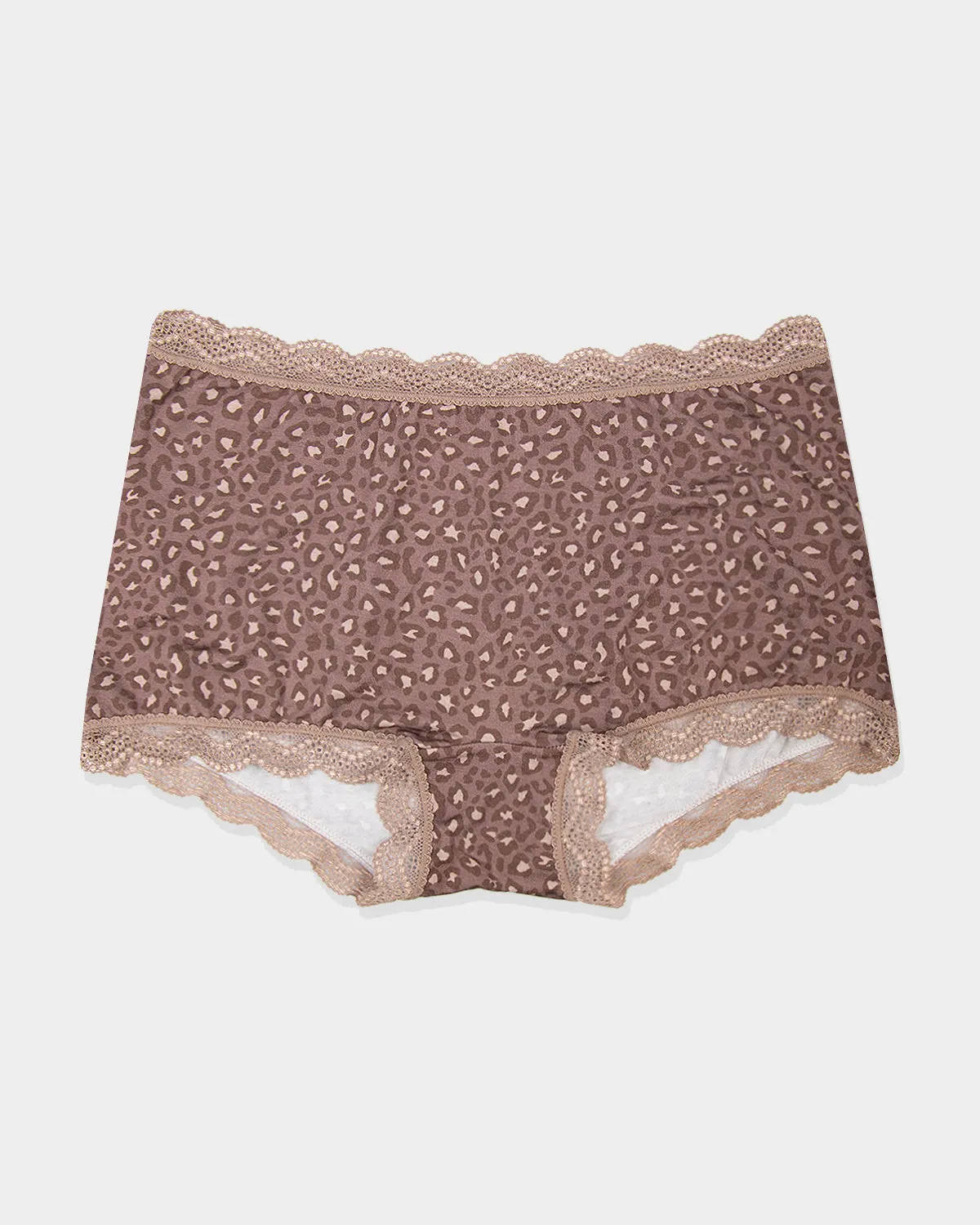 Hipster Knicker - Neutral Leopard Taupe