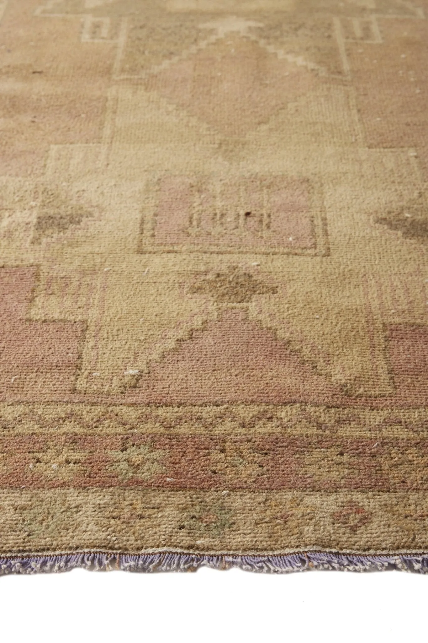 'Honey' Vintage Turkish Runner - 3'7'' x 12'5''