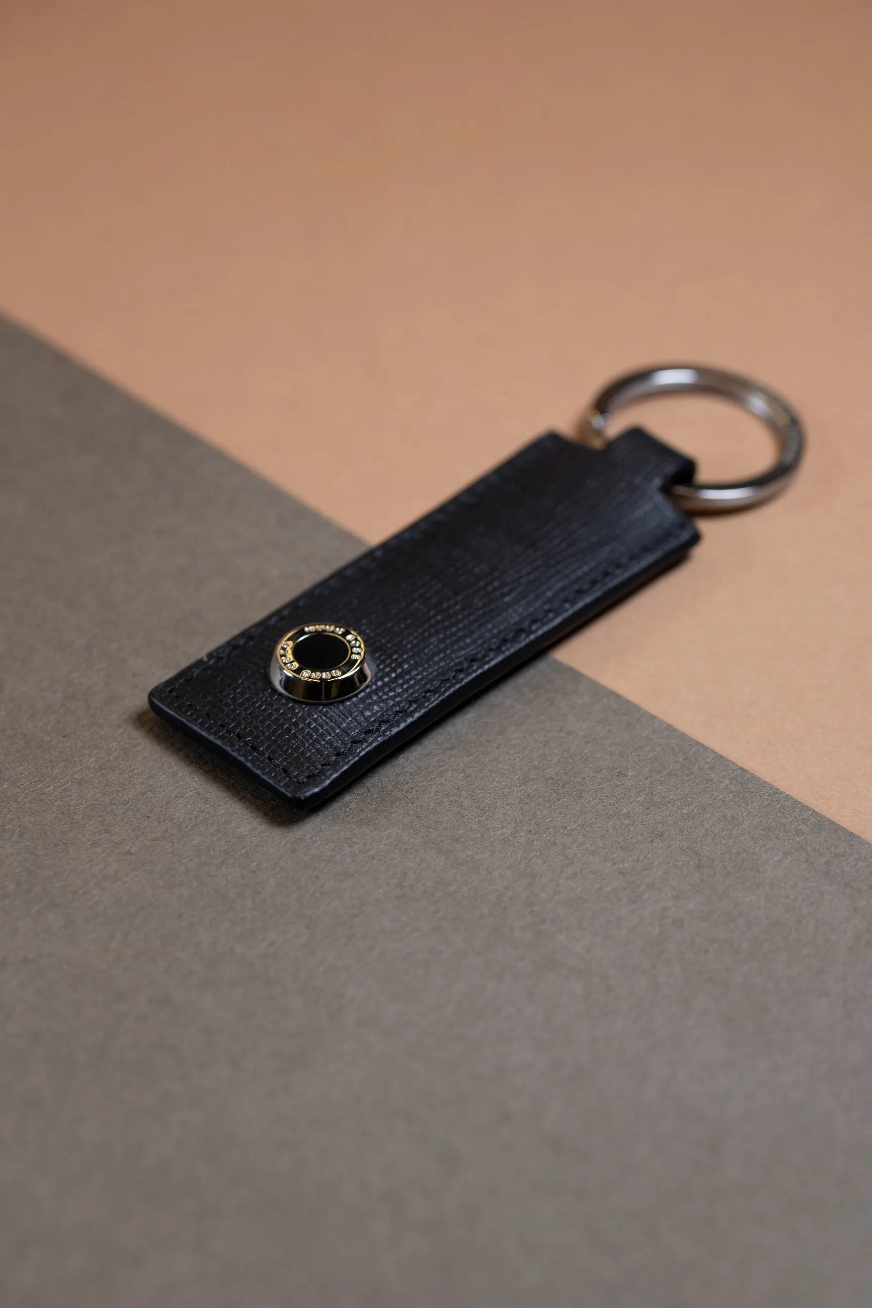 HUGO BOSS HAK804A-Key ring Tradition Black