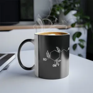 Hydroxytyrosol dealer / designs shows up when mug gets warm / Color Morphing Mug, 11oz