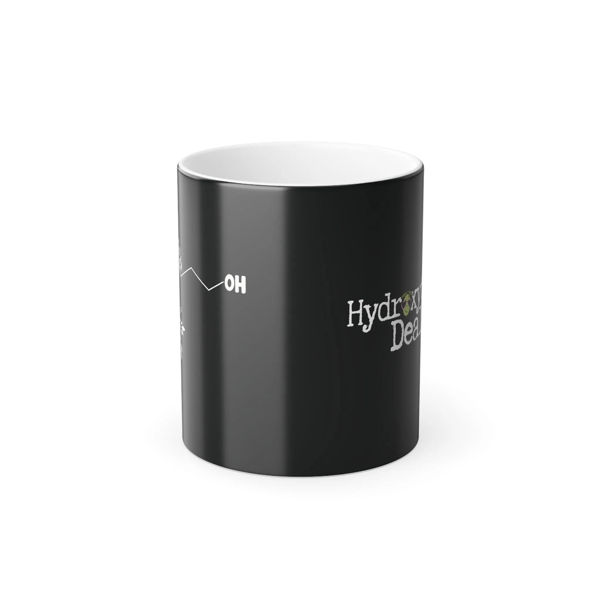 Hydroxytyrosol dealer / designs shows up when mug gets warm / Color Morphing Mug, 11oz