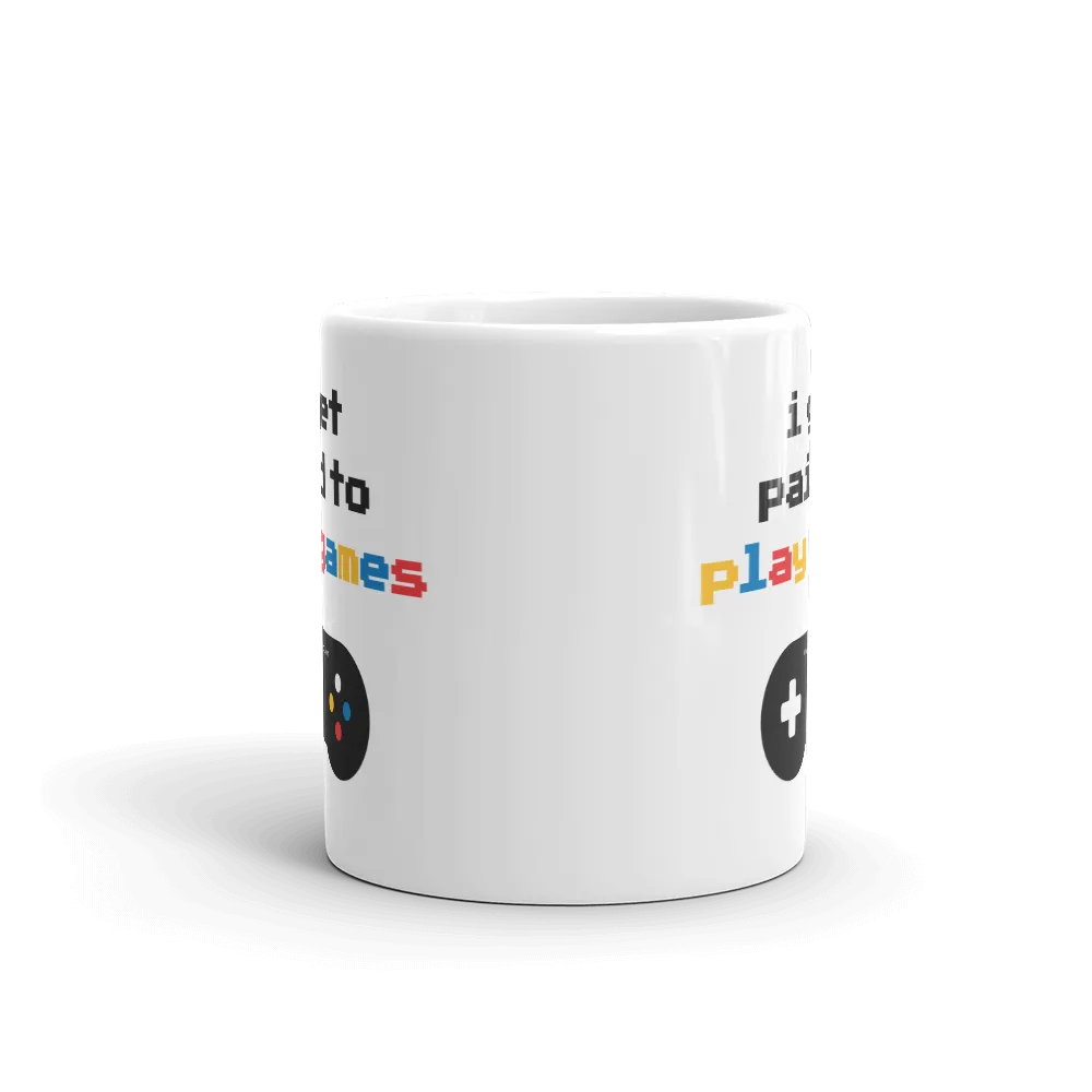 I Get Paid to Play Games Mug