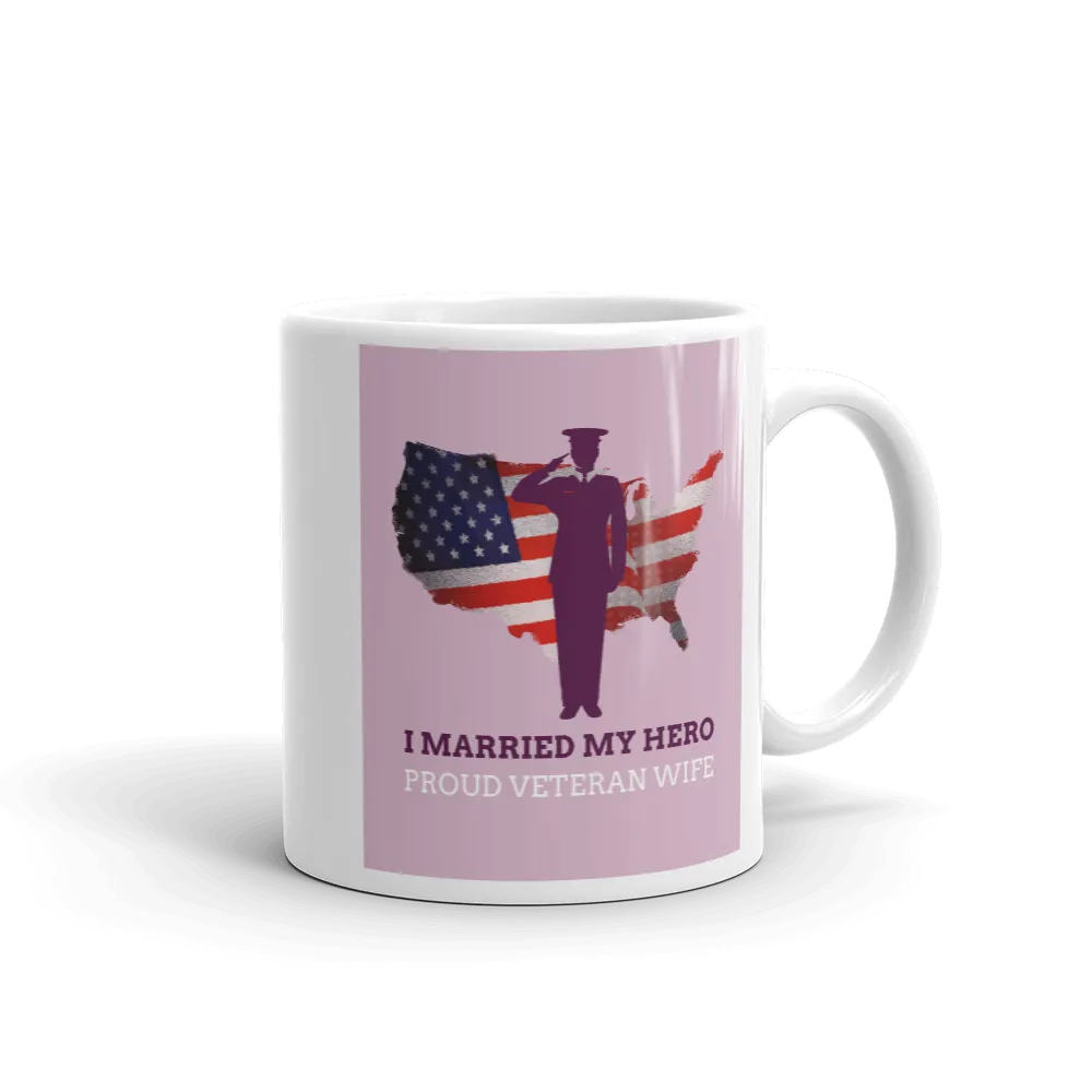 I MARRIED MY HERO Mug