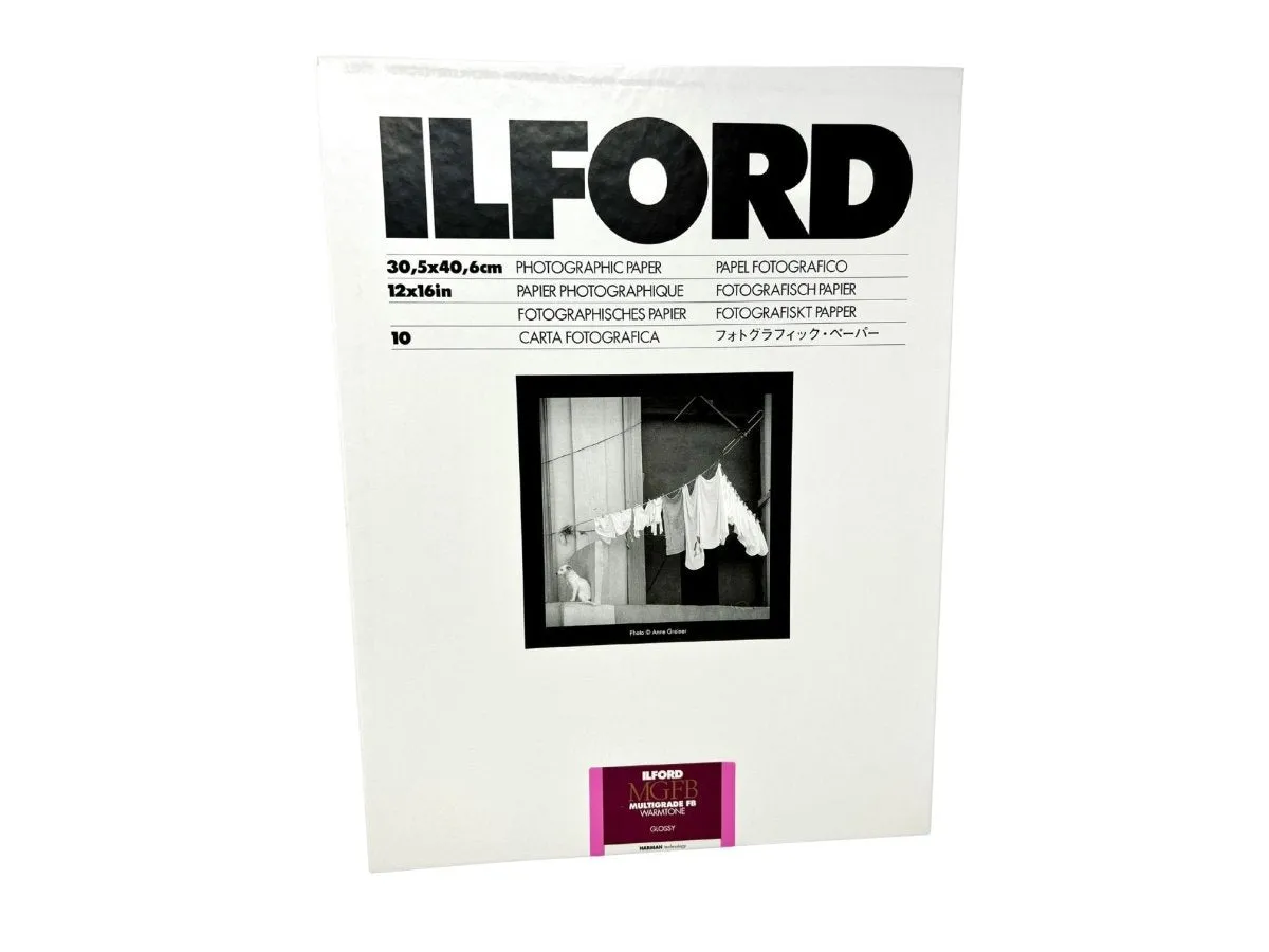 Ilford MultiGrade FB Warmtone Paper - Glossy