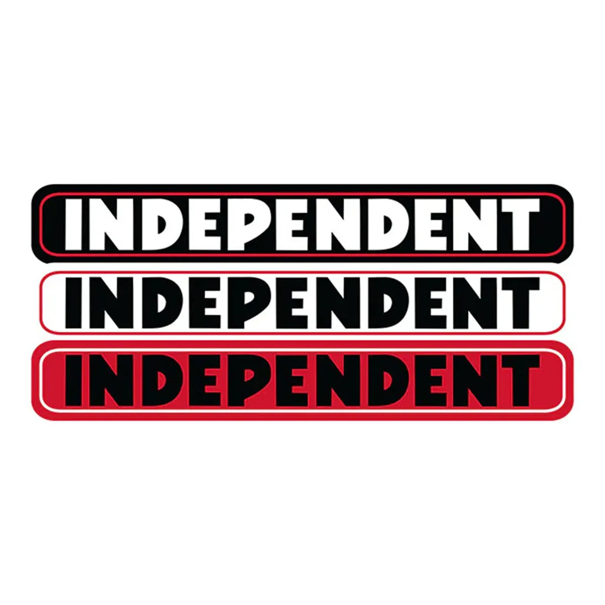 Independent - Bar Logo 8" Sticker
