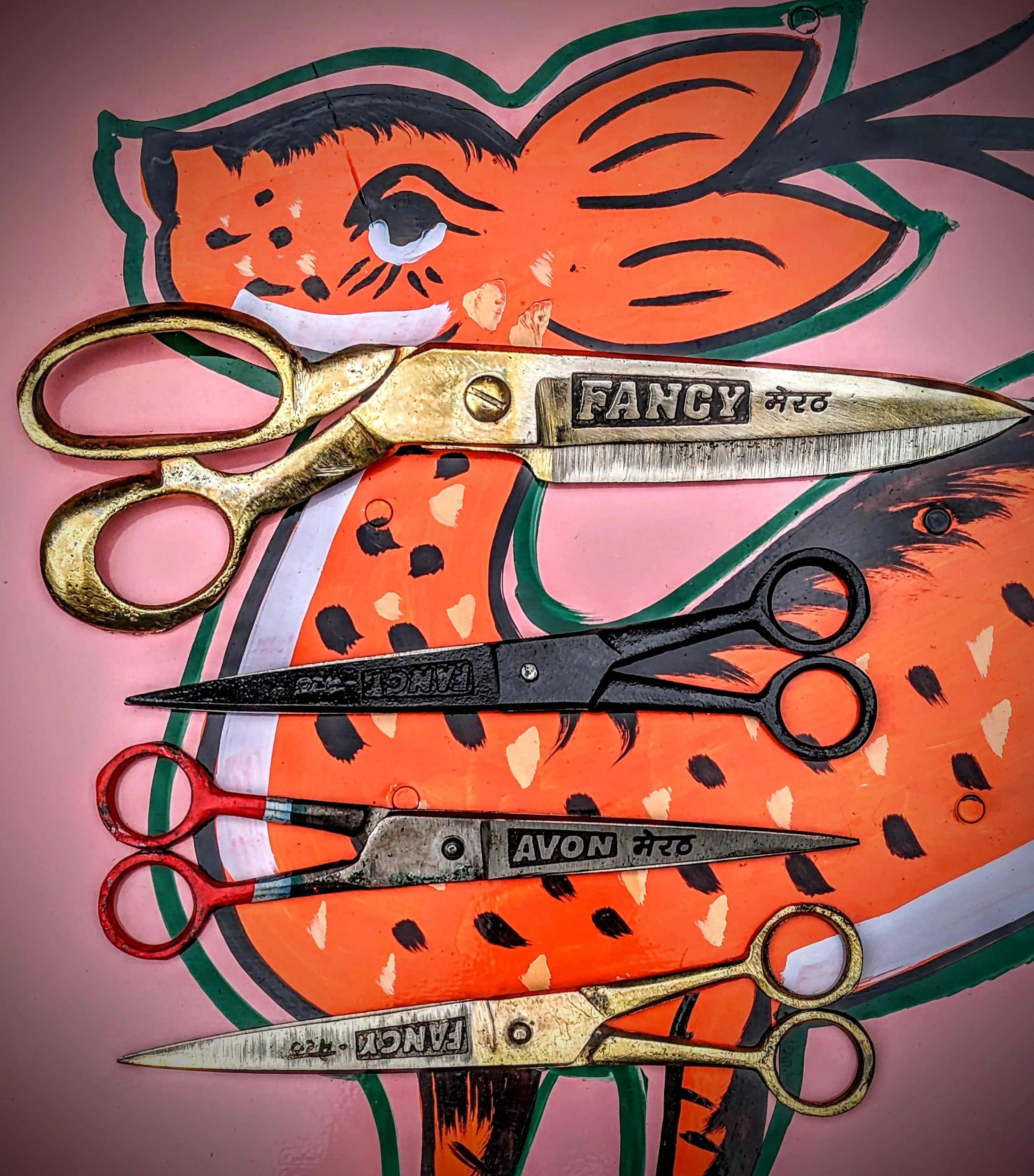 Indian Tailor and Barber scissors.