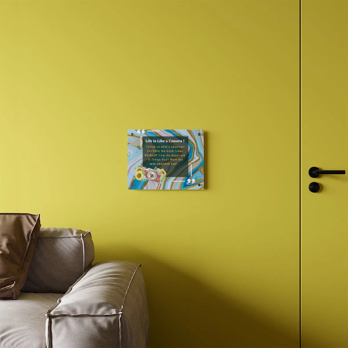 Inspirational Acrylic Wall Art Panels