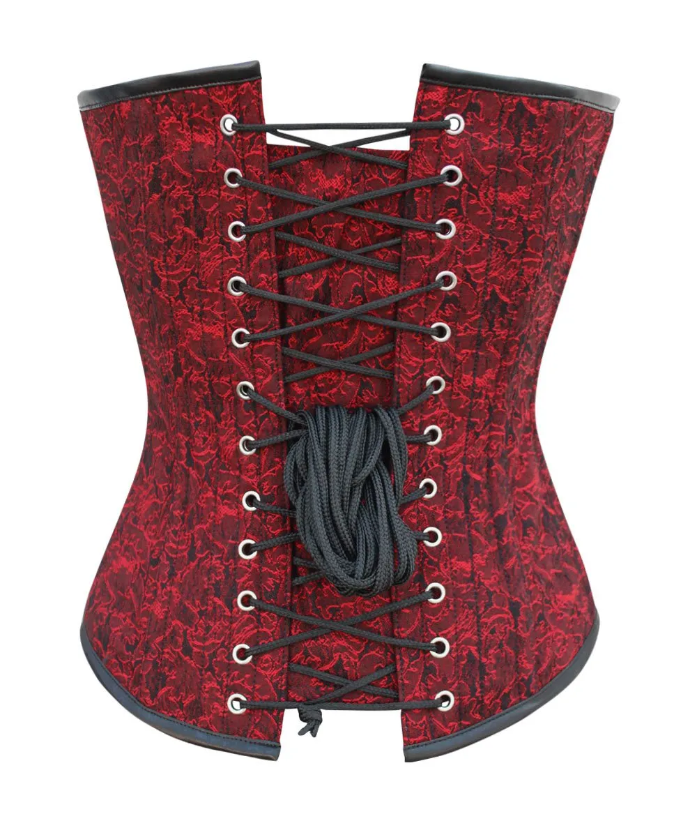 Instant Shape Gothic Buckle Up Overbust Corset