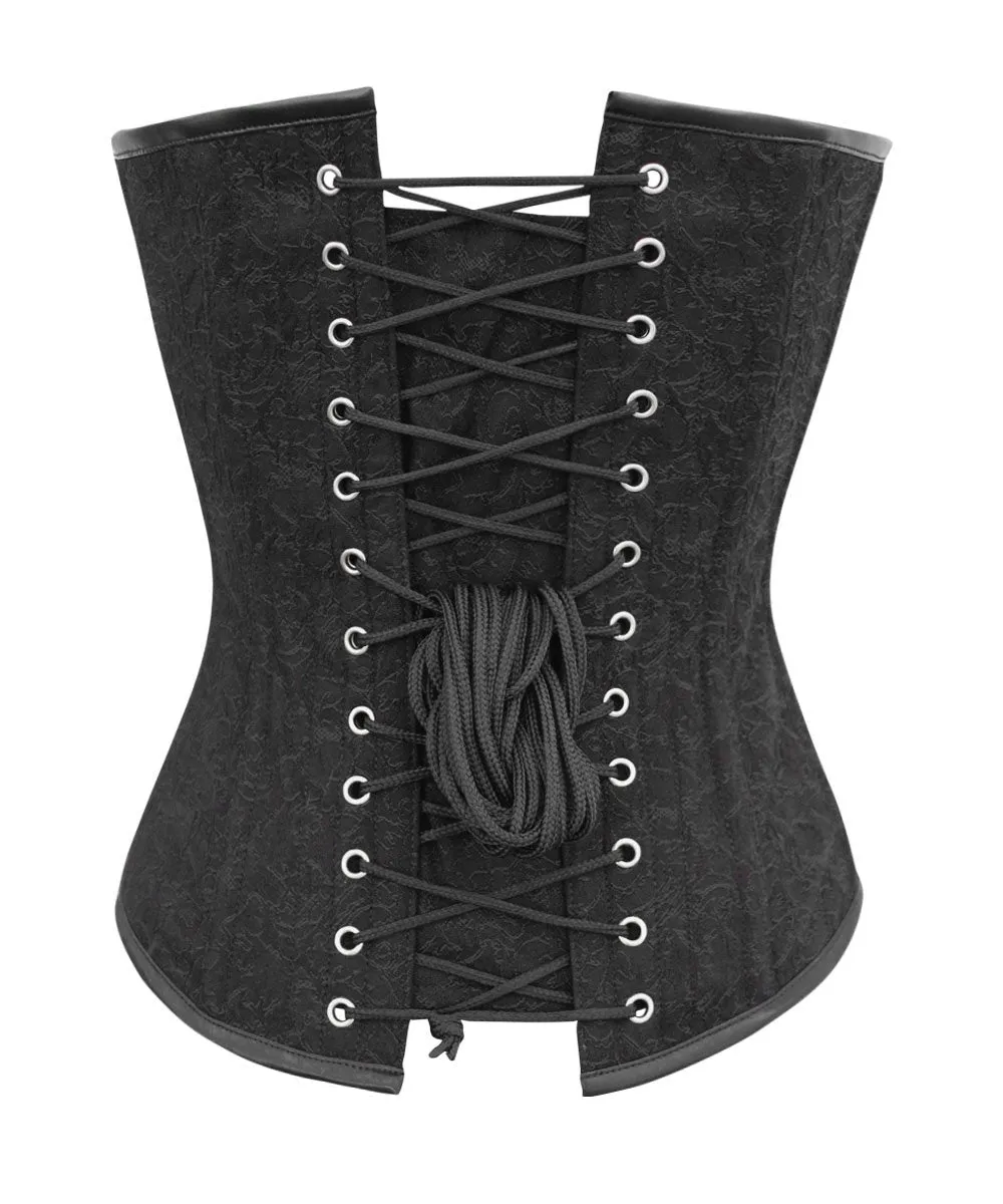 Instant Shape Gothic Buckle Up Overbust Corset