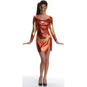 Iron Rescue Sexy Costume Size M