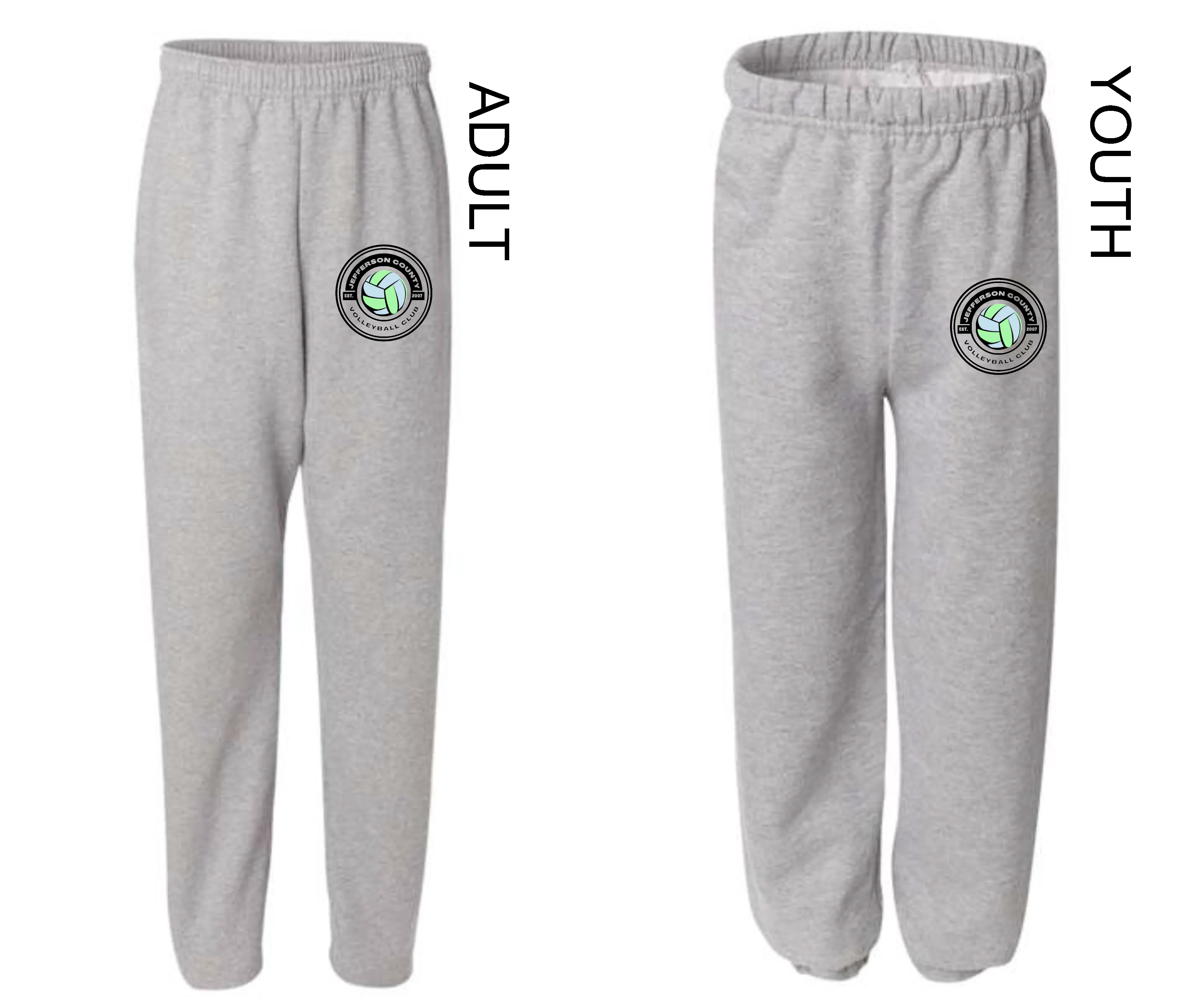 Jefferson County Volleyball Club Sweats