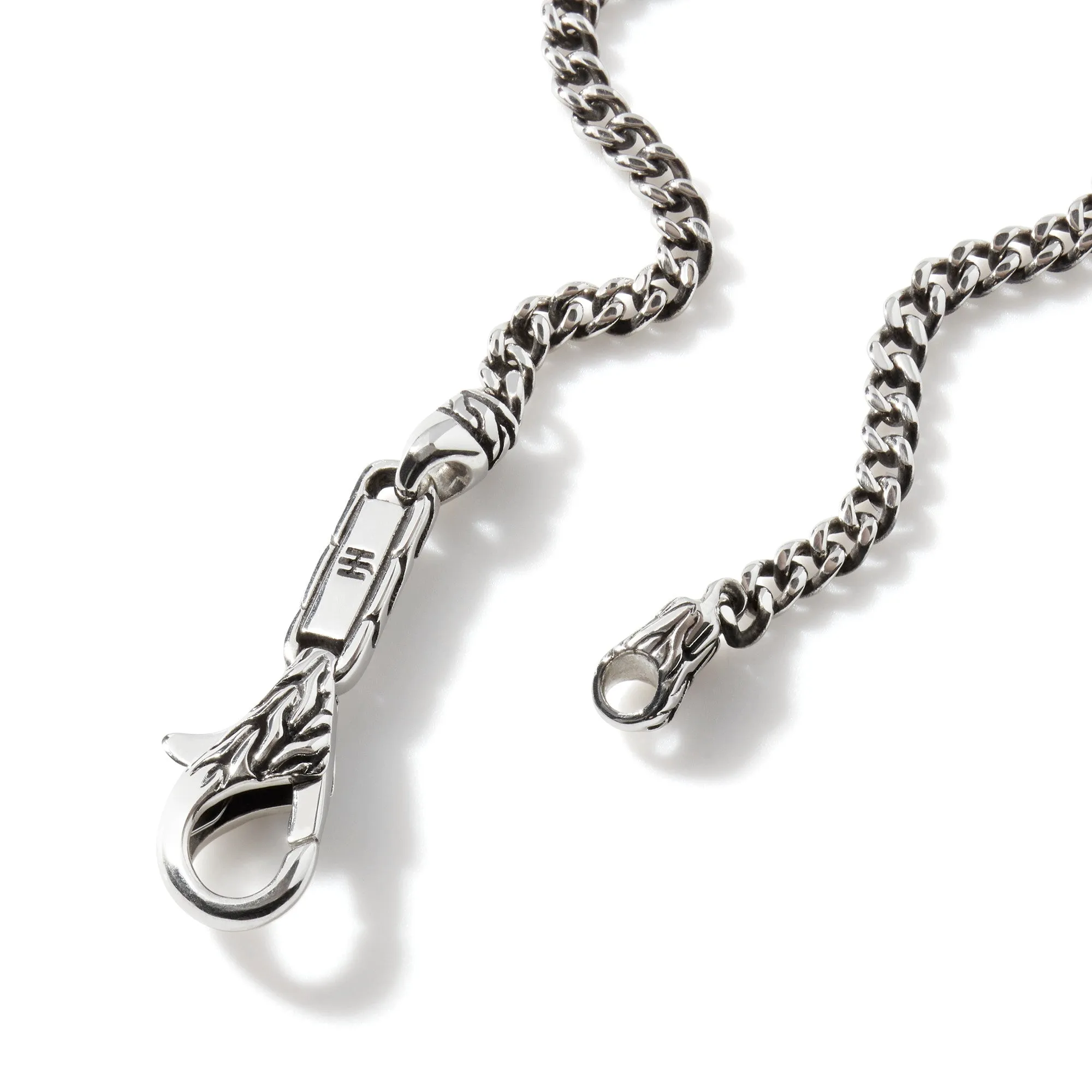 John Hardy 22" Silver 2.1mm Curb Chain Necklace