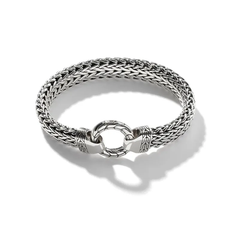 John Hardy Classic Chain Large Flat Chain Bracelet