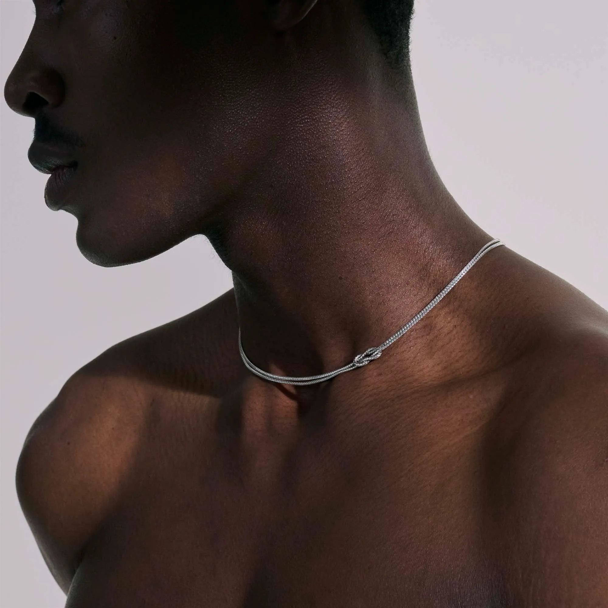 John Hardy Classic Chain Manah Sterling Silver Chain Necklace, 1.8mm