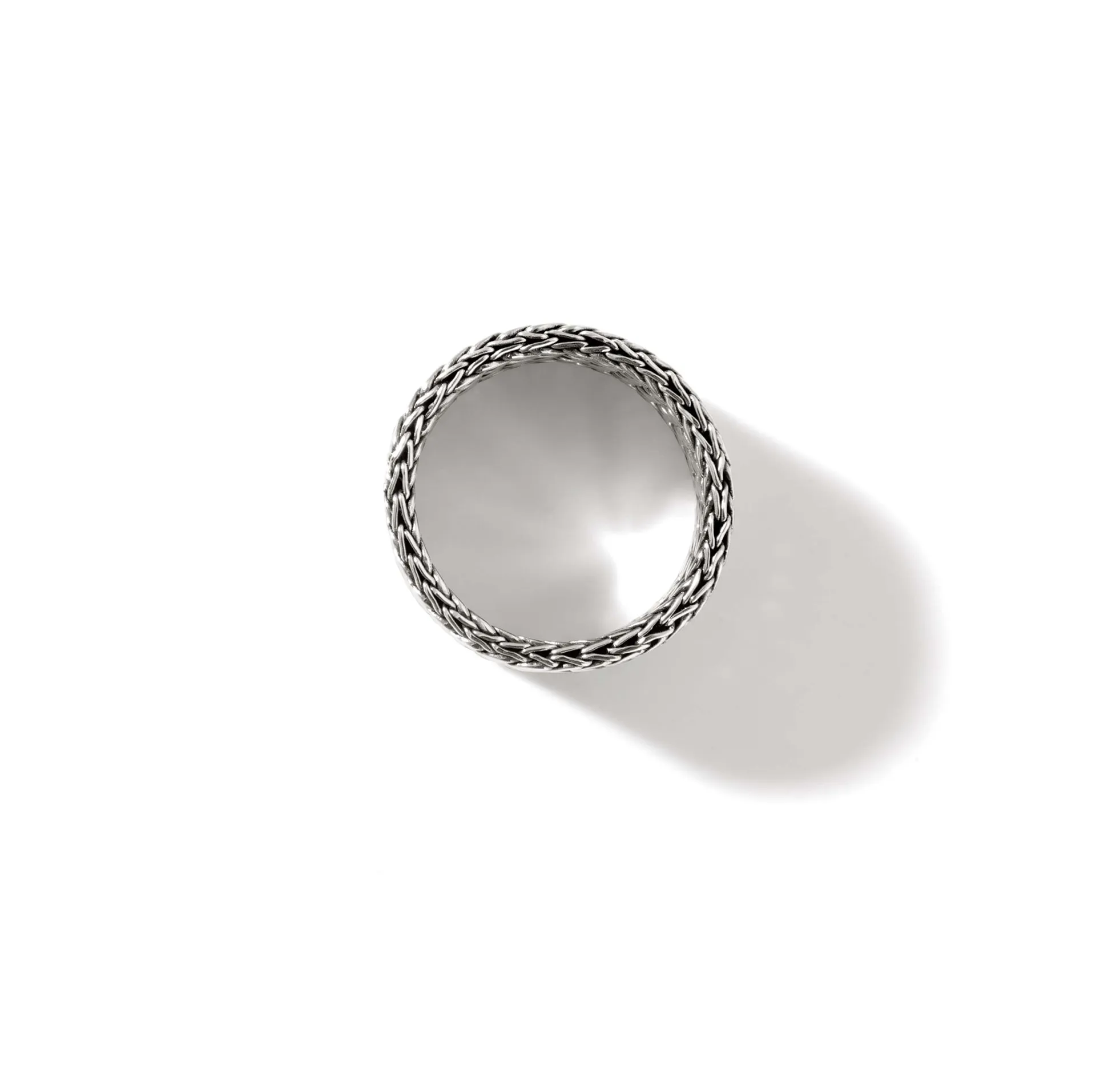 John Hardy Classic Chain Sterling Silver Band, 12mm