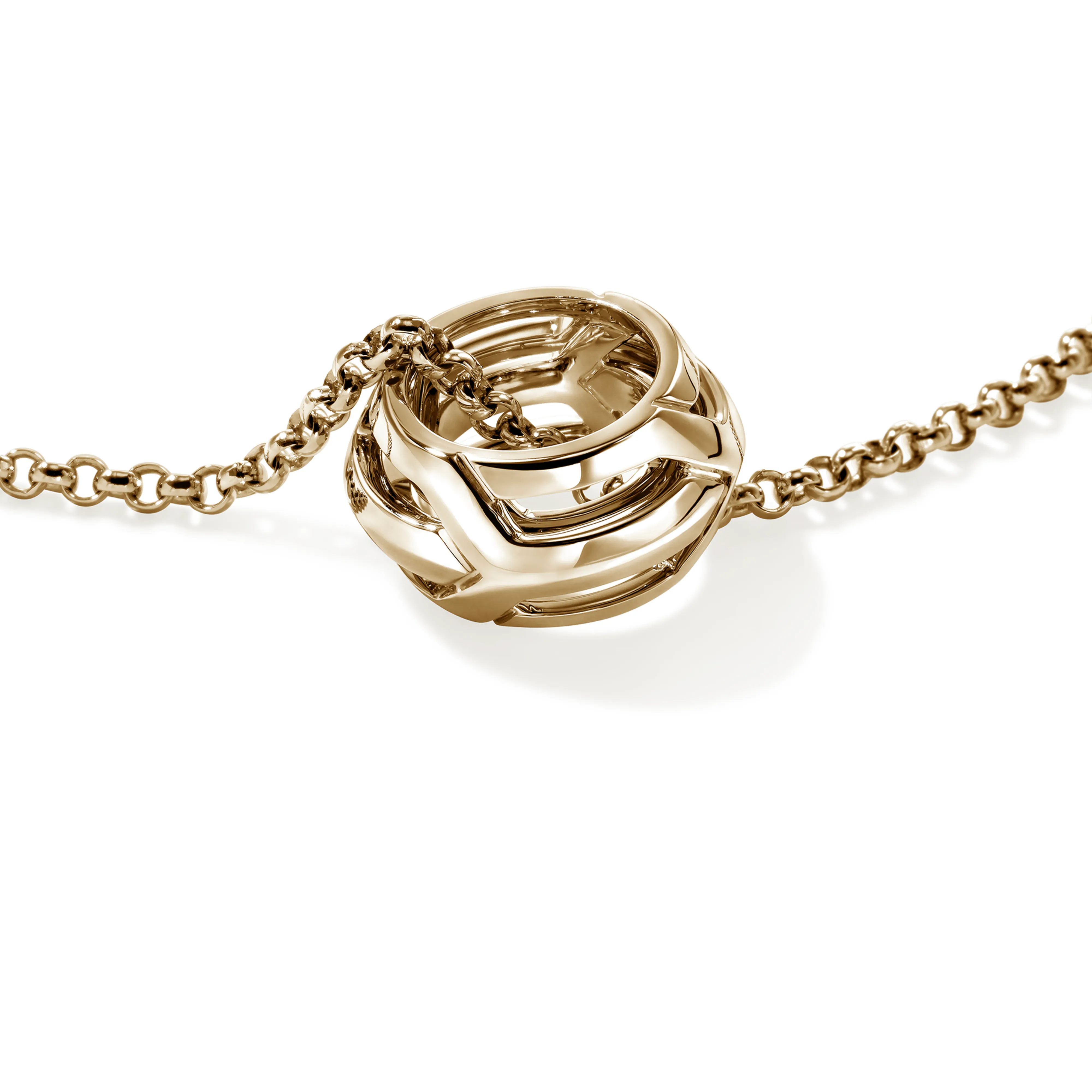 John Hardy Icon 50 Yellow Gold Pendant