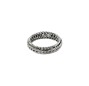 John Hardy Kami Sterling Silver Band, 6mm