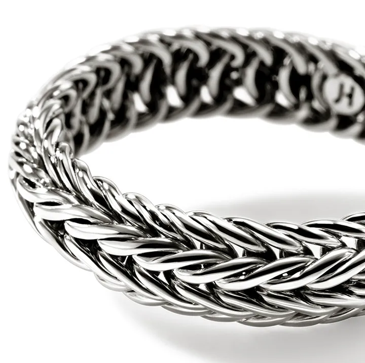 John Hardy Kami Sterling Silver Band, 6mm