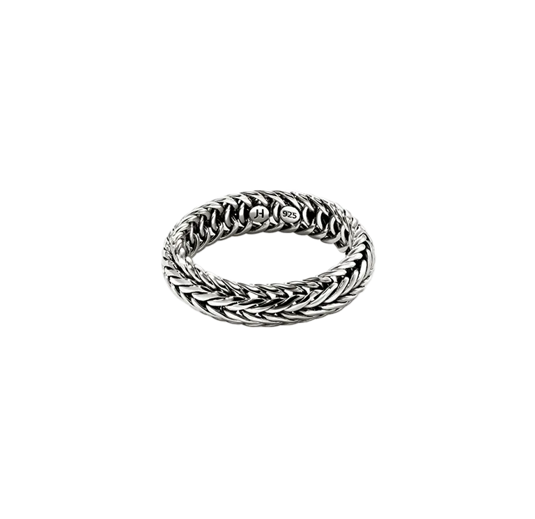 John Hardy Kami Sterling Silver Band, 6mm