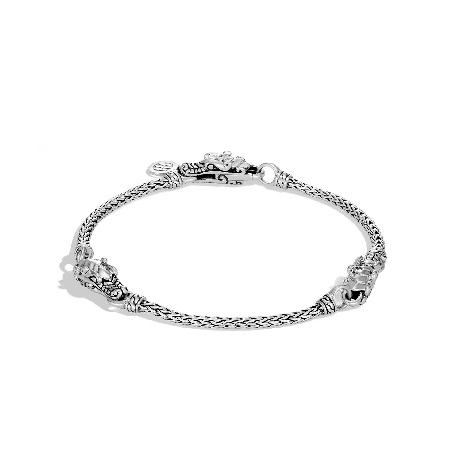 John Hardy Legends Sterling Silver Naga Triple Station Bracelet