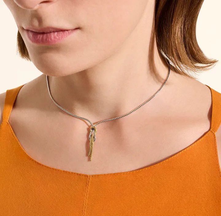 John Hardy Love Knot Mixed Metals Chain Necklace, 1.8mm
