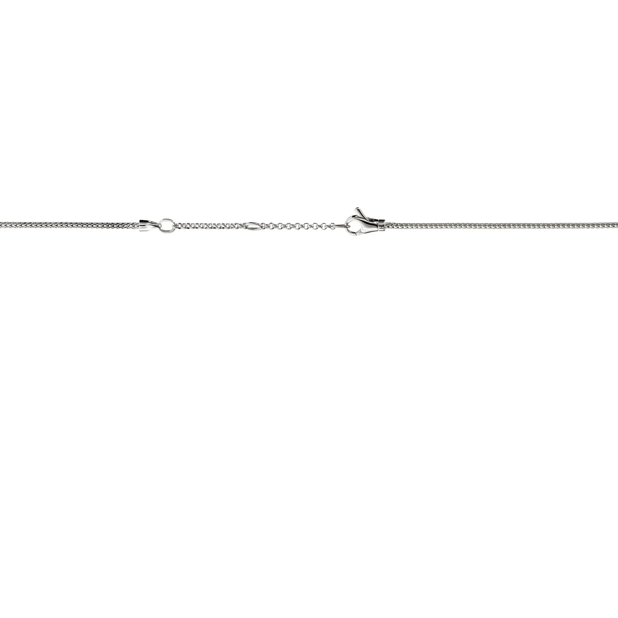 John Hardy Love Knot Sterling Silver Diamond Y Necklace
