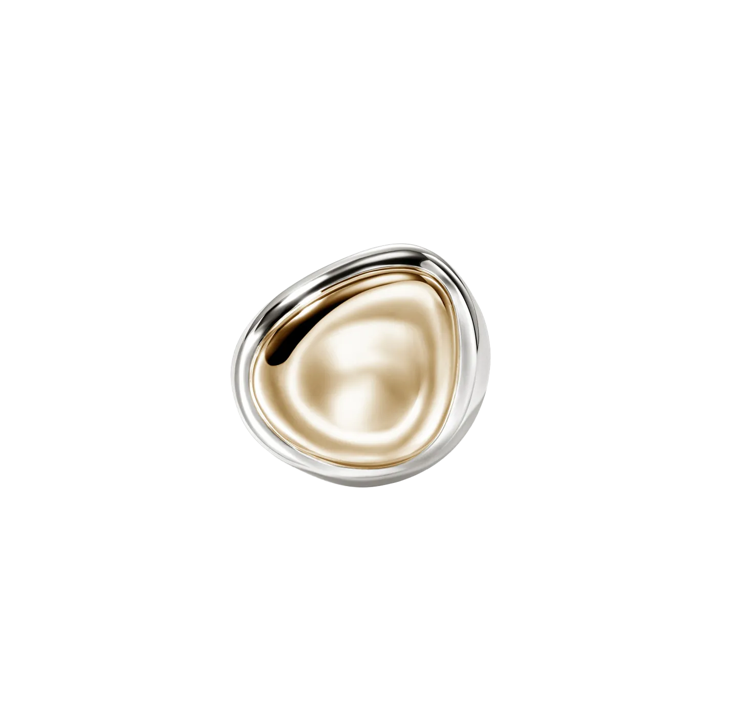 John Hardy Pebble Mixed Metals Ring