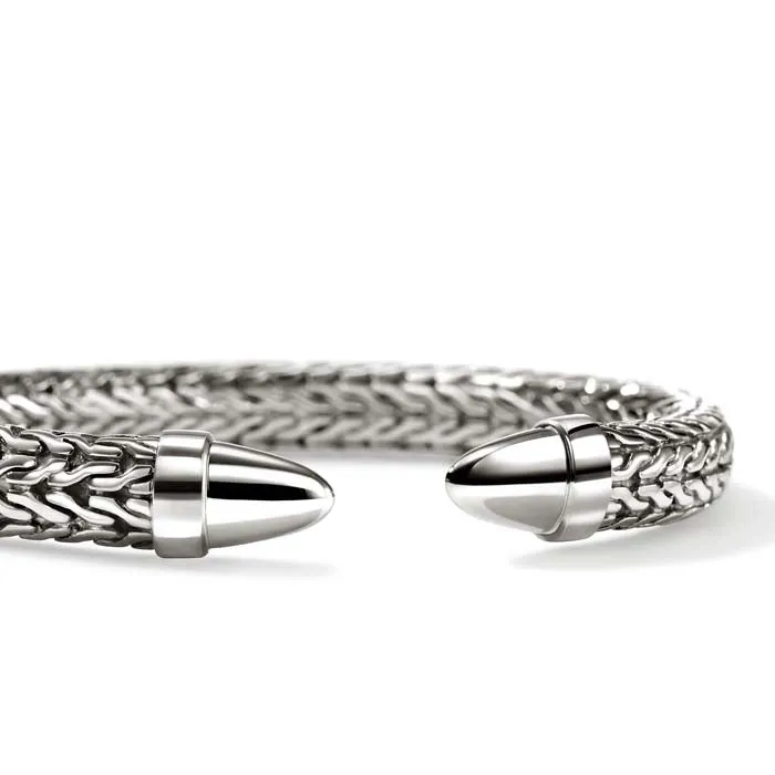 John Hardy Spear 50 Flex Cuff in Sterling Silver