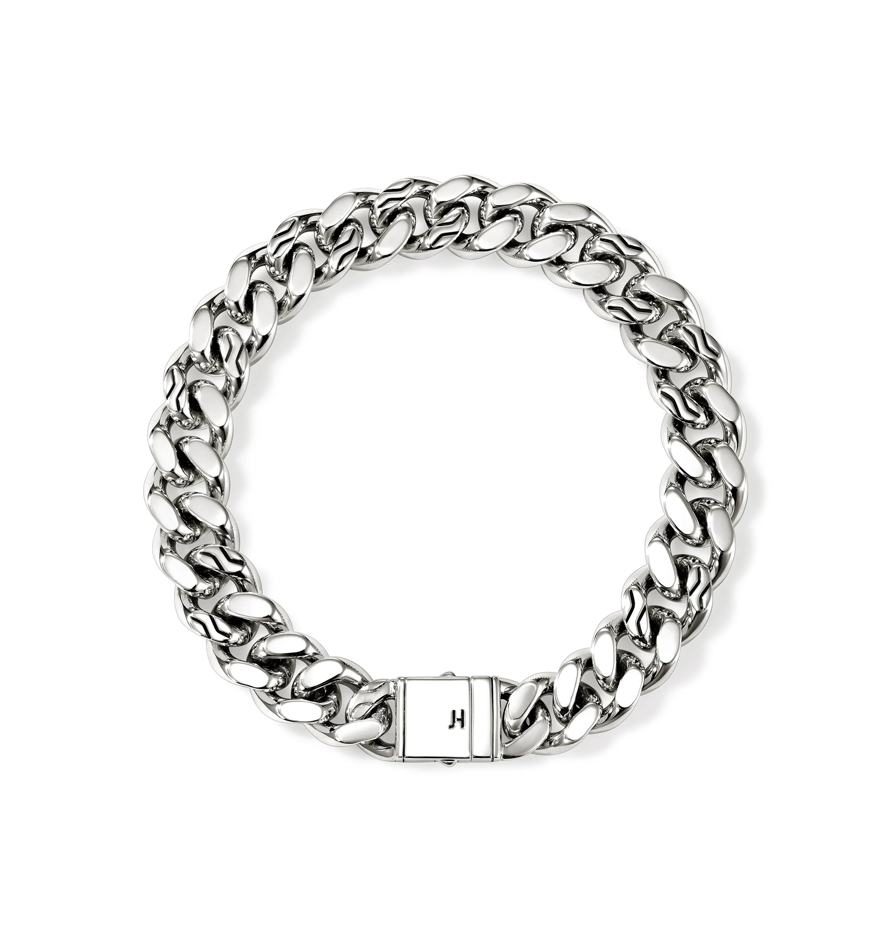 John Hardy Sterling Silver Curb Chain Bracelet, 11mm
