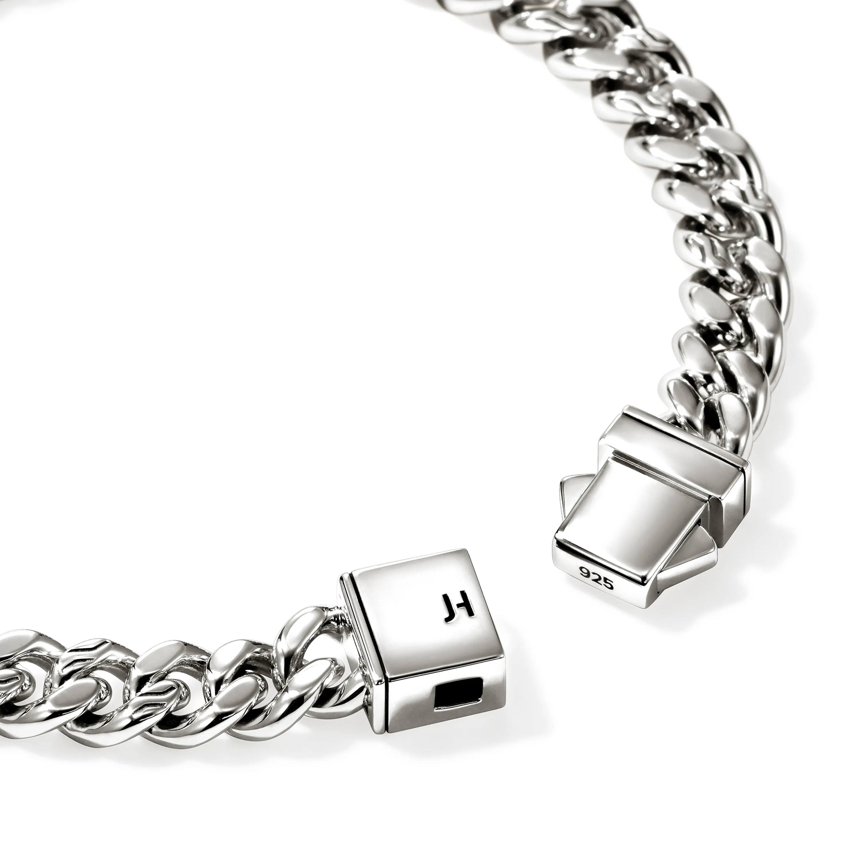 John Hardy Sterling Silver Curb Chain Bracelet, 7mm